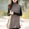 Áo Vest Len Dệt Kim Nữ Hàn Quốc Cổ Cao Dáng Ôm Không Tay - Giá 398.520₫ Giảm Sốc 10