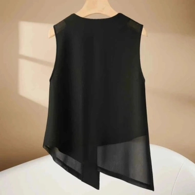 Áo Vest Lưới Mỏng Cổ Tròn Nữ - Phong Cách Tây, Mùa Hè 2.026, Giá 316.517 VND 2