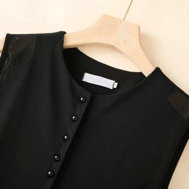 Áo Vest Lưới Mỏng Cổ Tròn Nữ - Phong Cách Tây, Mùa Hè 2.026, Giá 316.517 VND 3