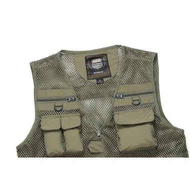 Áo vest mỏng đa túi nam ngoài trời, câu cá, đi bộ – Thoáng khí, chỉ 399.000₫ 4