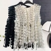 Áo Vest Mùa Hè 2.025 Thiết Kế Tua Rua Không Đều Cổ Tròn Không Tay Giá chỉ 338.227 VND 8