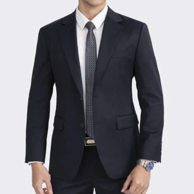 Áo vest nam 2 cúc form chuẩn Veratino, đệm vai đệm ngực, giá 631.800₫ 5
