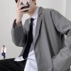 Áo Vest Nam 2 Lớp Form Rộng Dài Độn Vai - Blazer Hàn Quốc CEZCOSHOP 340k 3