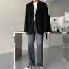 Áo Vest Nam 2 Lớp Form Rộng Dài Độn Vai - Blazer Hàn Quốc CEZCOSHOP 340k 5