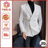 Áo vest nam 6 cúc Hàn Quốc Blazer ôm dáng chuẩn – Giá chỉ 395.280đ tại Q&Q STORE 6