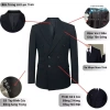 Áo Vest Nam 6 Cúc Plazer ôm dáng regular – Thanh lịch, trẻ trung, Luxuryshopmen, giá ưu đãi 668.980₫ 2