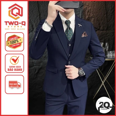 Áo Vest Nam & Blazer Nam chuẩn form dáng Hàn Quốc - Giá 167.437₫ TwoQ STORE