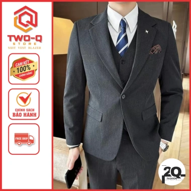 Áo Vest Nam & Blazer Nam chuẩn form dáng Hàn Quốc - Giá 167.437₫ TwoQ STORE