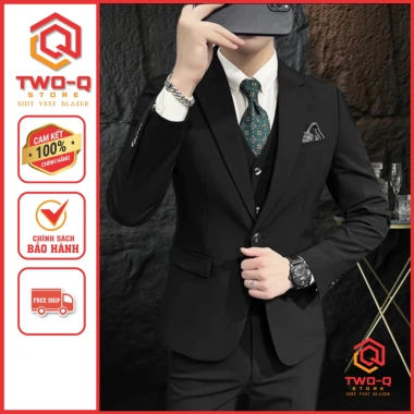 Áo Vest Nam & Blazer Nam chuẩn form dáng Hàn Quốc - Giá 167.437₫ TwoQ STORE 10 Áo Vest Nam & Blazer Nam chuẩn form dáng Hàn Quốc - Giá 167.437₫ TwoQ STORE 10