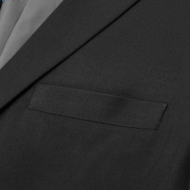Áo vest nam cao cấp hai cúc ve nhọn phong cách Hàn Quốc, slimfit, xẻ hông, vải chéo 79 - Giá 605.200 VND 3