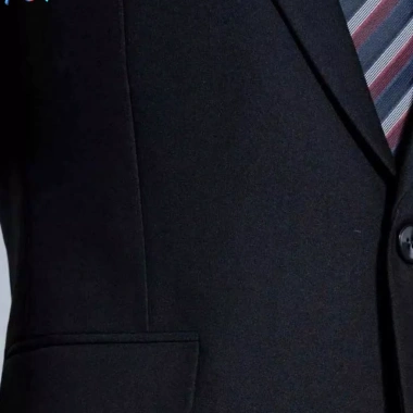 Áo vest nam cao cấp hai cúc ve nhọn phong cách Hàn Quốc, slimfit, xẻ hông, vải chéo 79 - Giá 605.200 VND 4