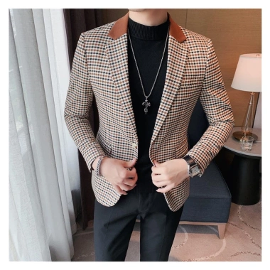 Áo vest nam caro H68 đệm 2 vai, vải dày, đứng phom sang chảnh - 350.000₫ 7