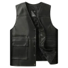 Áo Vest Nam Da Cừu Chính Hãng Phong Cách Harley, Nhiều Túi, Dành Cho Trung Niên Trẻ, Giá Ưu Đãi 483.641₫ 3