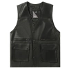 Áo Vest Nam Da Cừu Chính Hãng Phong Cách Harley, Nhiều Túi, Dành Cho Trung Niên Trẻ, Giá Ưu Đãi 483.641₫ 7
