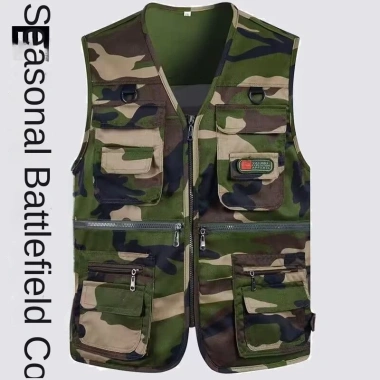 Áo vest nam đa túi mùa xuân‑thu, phong cách lịch lãm, giảm 22% – chỉ 183.600₫ 3 Áo vest nam đa túi mùa xuân‑thu, phong cách lịch lãm, giảm 22% – chỉ 183.600₫ 3
