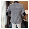 Áo vest nam H68 kẻ sọc phối màu trẻ trung sang trọng, giảm giá 17% - Giá chỉ 353.500đ 4