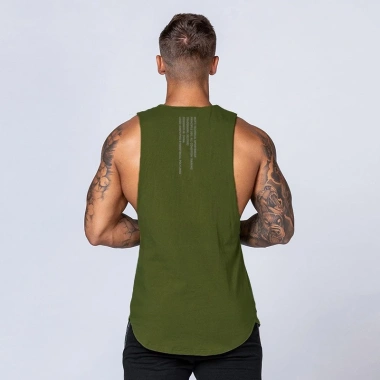 Áo Vest Nam In Chữ Back Letter Sando Gym Hip Hop Streetwear Giá 122.566 VND