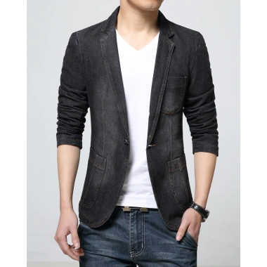 Áo vest nam jean bò cao cấp dày dặn, thiết kế tinh tế, may tại xưởng T17 - 353.500₫ 2
