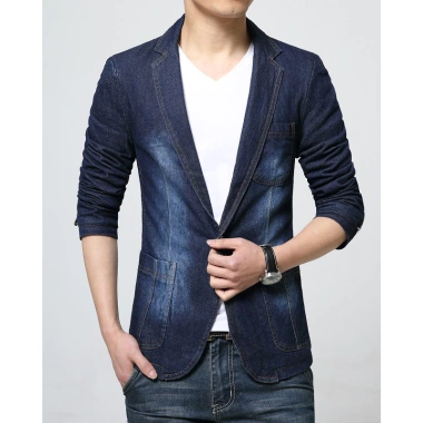 Áo vest nam jean bò cao cấp dày dặn, thiết kế tinh tế, may tại xưởng T17 - 353.500₫ 8