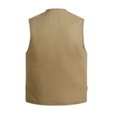 Áo vest nam mùa đông cotton size lớn, đa túi tiện lợi - Giảm còn 399.816₫