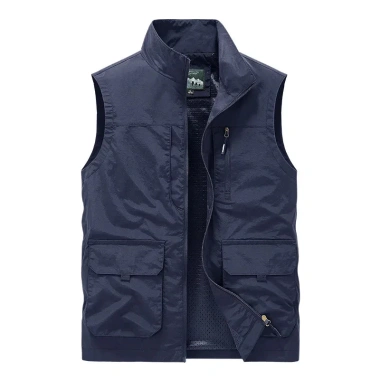 Áo Vest nam Multipockets chống nước, thiết kế ngoài trời, size M-5XL, giảm giá hấp dẫn