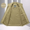 Áo Vest nam Multipockets chống nước, thiết kế ngoài trời, size M-5XL, giảm giá hấp dẫn 4