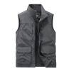 Áo Vest nam Multipockets chống nước, thiết kế ngoài trời, size M-5XL, giảm giá hấp dẫn 7