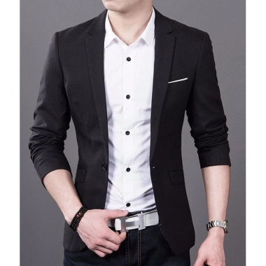 Áo vest nam ôm body đen 3 lớp đệm ngực, độn vai tạo form chuẩn, kèm cà vạt và hộp đựng - Giá chỉ 699.000₫