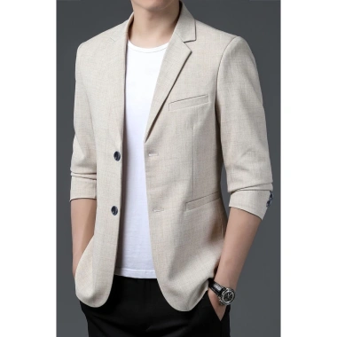 Áo vest nam phong cách Hàn Quốc, đệm vai đứng, phom T19 - Giá chỉ 350.000₫ 2
