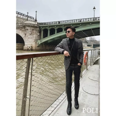Áo vest nam POLI chất liệu tweet, form dáng dày dặn, sang chảnh – 1.760.000₫