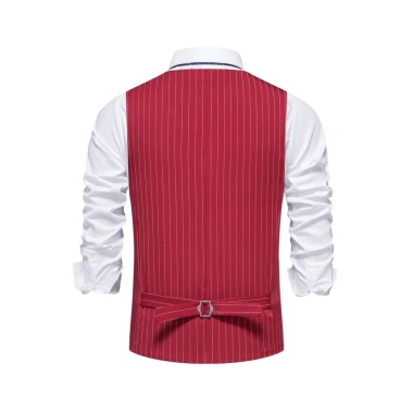 Áo Vest Nam Sọc Thanh Lịch - Phù Hợp Công Sở và Hàng Ngày, Giá Ưu Đãi 348.169đ 3