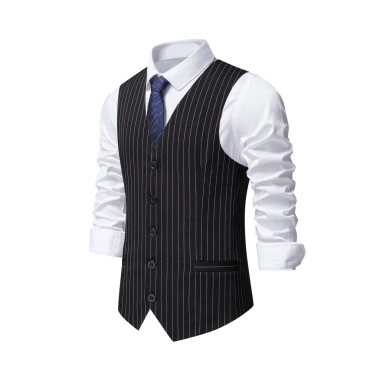 Áo Vest Nam Sọc Thanh Lịch - Phù Hợp Công Sở và Hàng Ngày, Giá Ưu Đãi 348.169đ 6