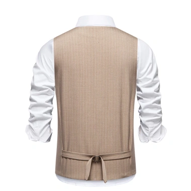 Áo Vest Nam Sọc Thanh Lịch - Phù Hợp Công Sở và Hàng Ngày, Giá Ưu Đãi 348.169đ 8