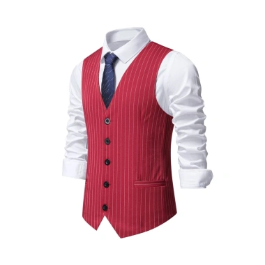 Áo Vest Nam Sọc Thanh Lịch - Phù Hợp Công Sở và Hàng Ngày, Giá Ưu Đãi 348.169đ 10