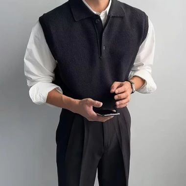 Áo vest nam thời thượng mùa thu xuân - Thiết kế hiện đại, chất liệu cao cấp, giảm 21% chỉ 302.400₫