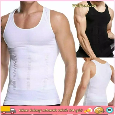 Áo Vest Nén VOIDLESS Nam - Áo Sơ Mi Thể Thao Giảm Béo, Giá 65.500 VND Áo Vest Nén VOIDLESS Nam - Áo Sơ Mi Thể Thao Giảm Béo, Giá 65.500 VND
