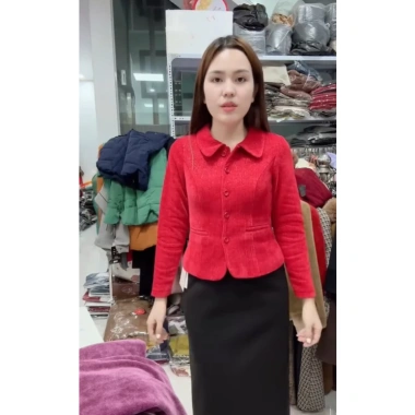 Áo Vest Nhung Nữ Kim Tuyến V31 - Tăm Cao Cấp, Giá 297.500₫ (Giảm 22%) 3