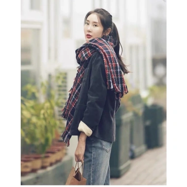 Áo vest nhung tăm dài tay 2 lớp Slinen, form suông trẻ trung, 259.000đ 9