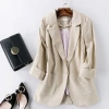 Áo vest nữ 7 mảnh tay lỡ SLINEN Linen Premium - Form ôm trẻ trung, giá chỉ 389k