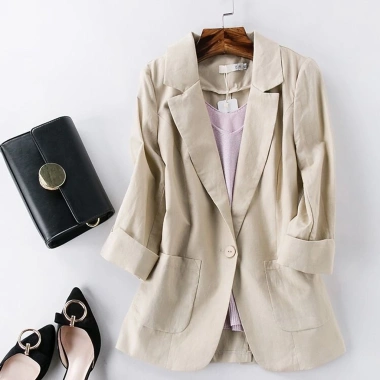 Áo vest nữ 7 mảnh tay lỡ SLINEN Linen Premium - Form ôm trẻ trung, giá chỉ 389k Áo vest nữ 7 mảnh tay lỡ SLINEN Linen Premium - Form ôm trẻ trung, giá chỉ 389k