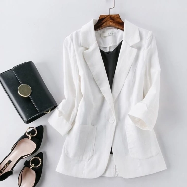 Áo vest nữ 7 mảnh tay lỡ SLINEN Linen Premium - Form ôm trẻ trung, giá chỉ 389k