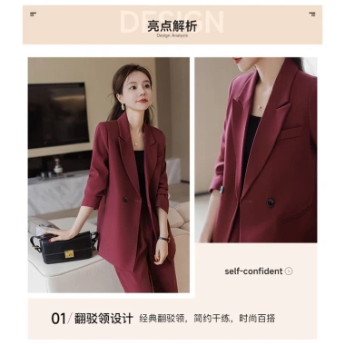 Áo Vest Nữ Cao Cấp Xuân 2.025 - Bộ Công Sở Đồng Phục Dáng Rộng Thiết Kế Tinh Tế Giảm Giá