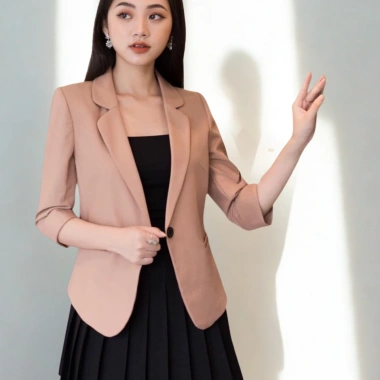 Áo Vest Nữ Công Sở Oxatyl A003 Tay Lỡ 1 Lớp Vải Mềm Mịn Cao Cấp Giảm 20%