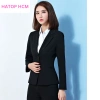 Áo vest nữ công sở tay dài tay lỡ HATOP HCM cao cấp - màu đen, xanh đen, trắng, vải tuyết mưa loại 1, giá 220k 10