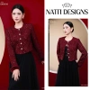 Áo vest nữ dạ dáng lửng cúc sang chảnh, tweed dạ sequin cao cấp NVE52 - 792.000₫ 8
