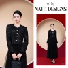 Áo vest nữ dạ dáng lửng cúc sang chảnh, tweed dạ sequin cao cấp NVE52 - 792.000₫ 10
