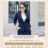 Áo vest nữ dài tay OXATYL A006 chiết eo 1 lớp sang trọng, lịch sự - Giá 450.000đ 2