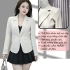 Áo vest nữ dài tay OXATYL A006 chiết eo 1 lớp sang trọng, lịch sự - Giá 450.000đ 3