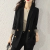 Áo vest nữ đen thiết kế độc đáo Hàn Quốc, phom rộng thời thượng, casual chuyển mùa - Giá 750.556₫