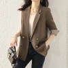 Áo vest nữ đen thiết kế độc đáo Hàn Quốc, phom rộng thời thượng, casual chuyển mùa - Giá 750.556₫ 4